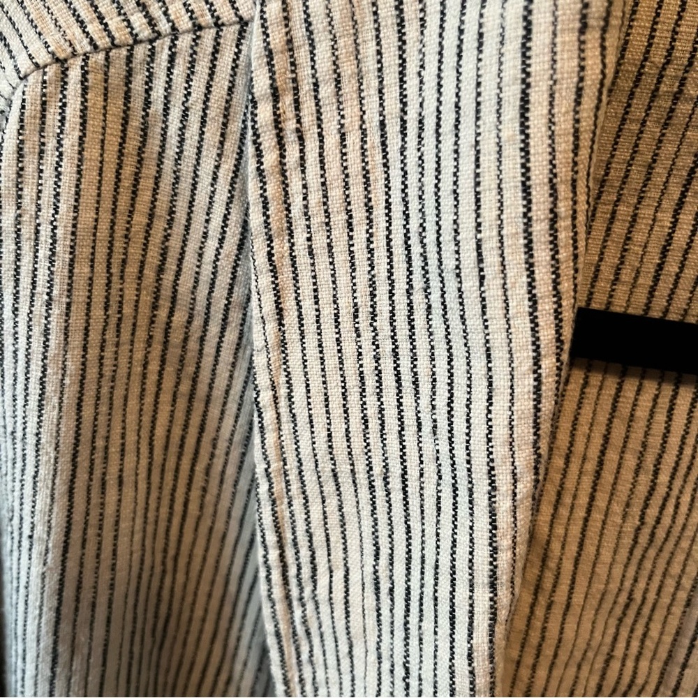 Eileen Fisher Striped Tan Women's Jacket size S/M - Picture 4 of 4